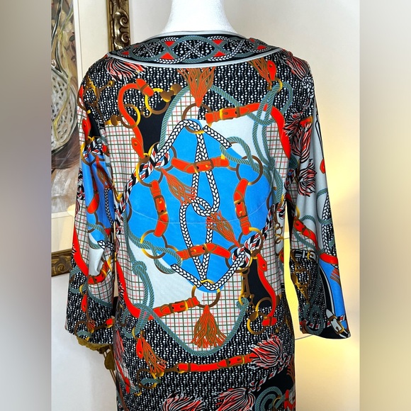 NWOT Gretchen Scott Jersey Bordertown Dress - Ditto Size Medium - Picture 8 of 12